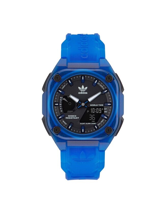 Часы City Tech One Watch adidas, синий 
Часы City Tech One Watch adidas, синий