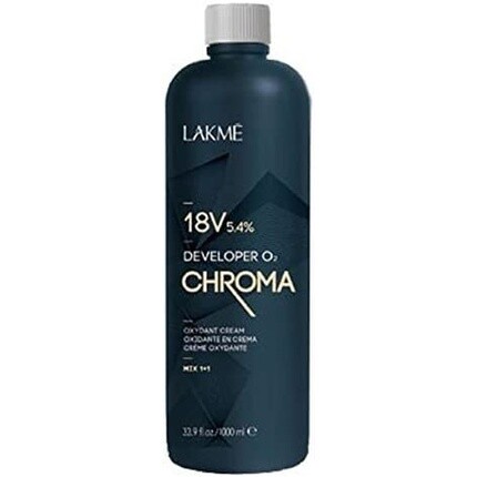 Крем-оксидант Lakme Chroma Developer, 33,9 унции, 18 объемов (5,4%), Lakme
Крем-оксидант Lakme Chroma Developer, 33,9 унции, 18 объемов (5,4%), Lakme