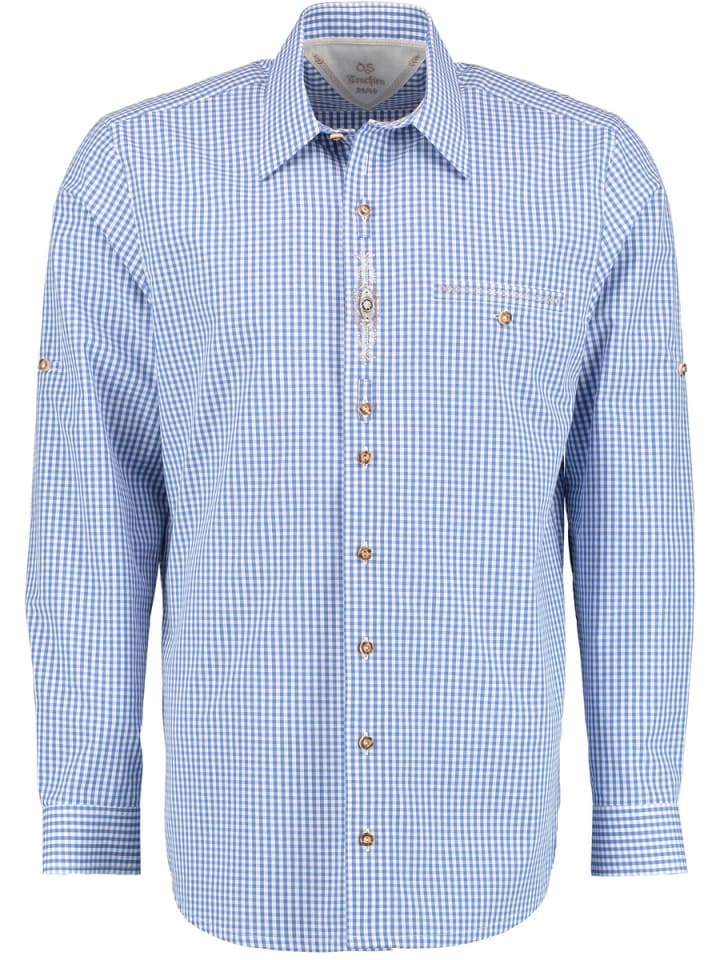 Традиционная рубашка Самику темно-синего цвета OS-Trachten
Традиционная рубашка Самику темно-синего цвета OS-Trachten