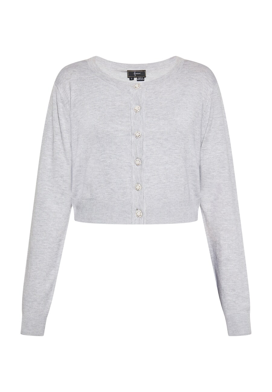Вязаный кардиган faina Knit Cardigan, светло-серый
Вязаный кардиган faina Knit Cardigan, светло-серый