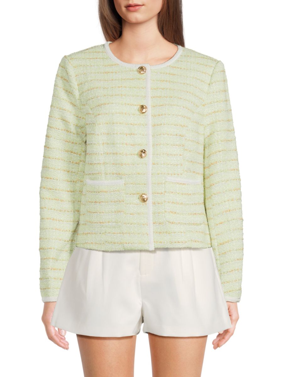 Твидовый пиджак Тарин Walter Baker, цвет Green Multi
Твидовый пиджак Тарин Walter Baker, цвет Green Multi