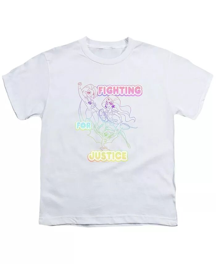 Футболка с коротким рукавом для мальчиков DC Superhero DC Comics Superhero Fighting For Justice DC Superhero Girls, белый
Футболка с коротким рукавом для мальчиков DC Superhero DC Comics Superhero Fighting For Justice DC Superhero Girls, белый