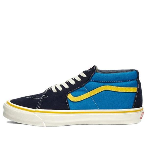 Кроссовки og sk8-mid lx 'mediterranean blue' Vans, черный
Кроссовки og sk8-mid lx 'mediterranean blue' Vans, черный