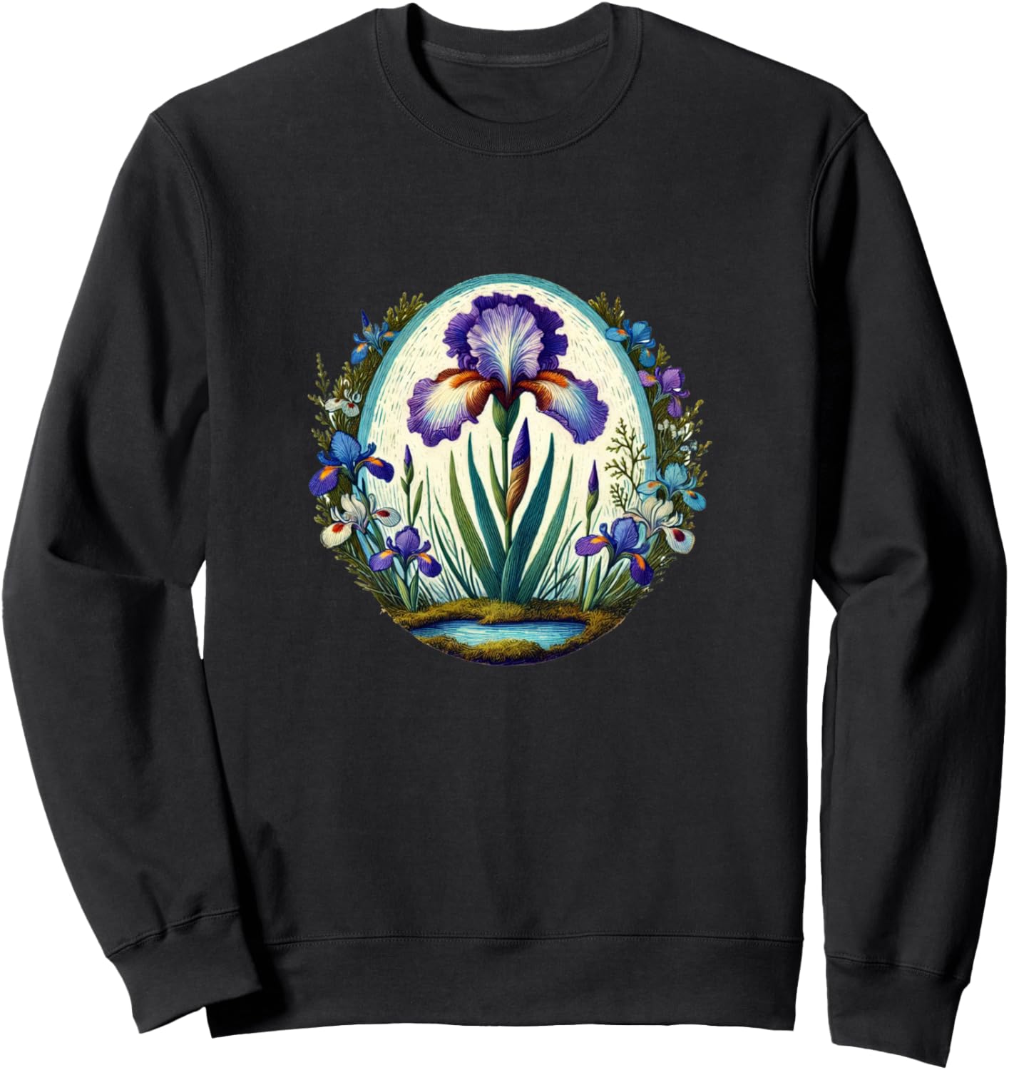 Красивая иллюстрация ириса, искусство ириса, дизайн цветка ириса, толстовка Vintage Irises Lover Snugg, черный
Красивая иллюстрация ириса, искусство ириса, дизайн цветка ириса, толстовка Vintage Irises Lover Snugg, черный