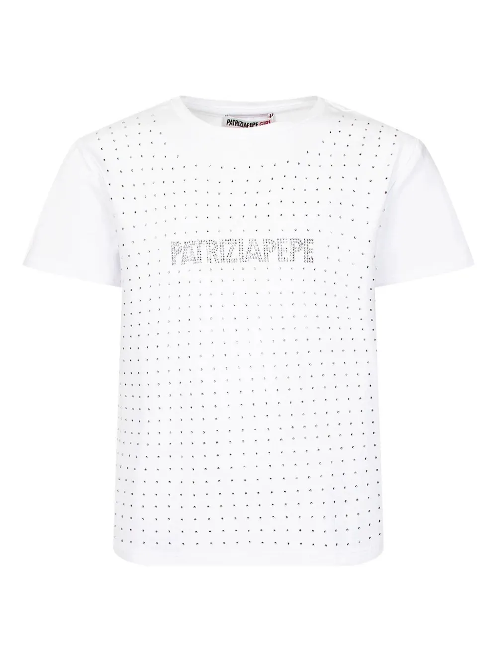 Футболка с кристаллами Patrizia Pepe, белый
Футболка с кристаллами Patrizia Pepe, белый