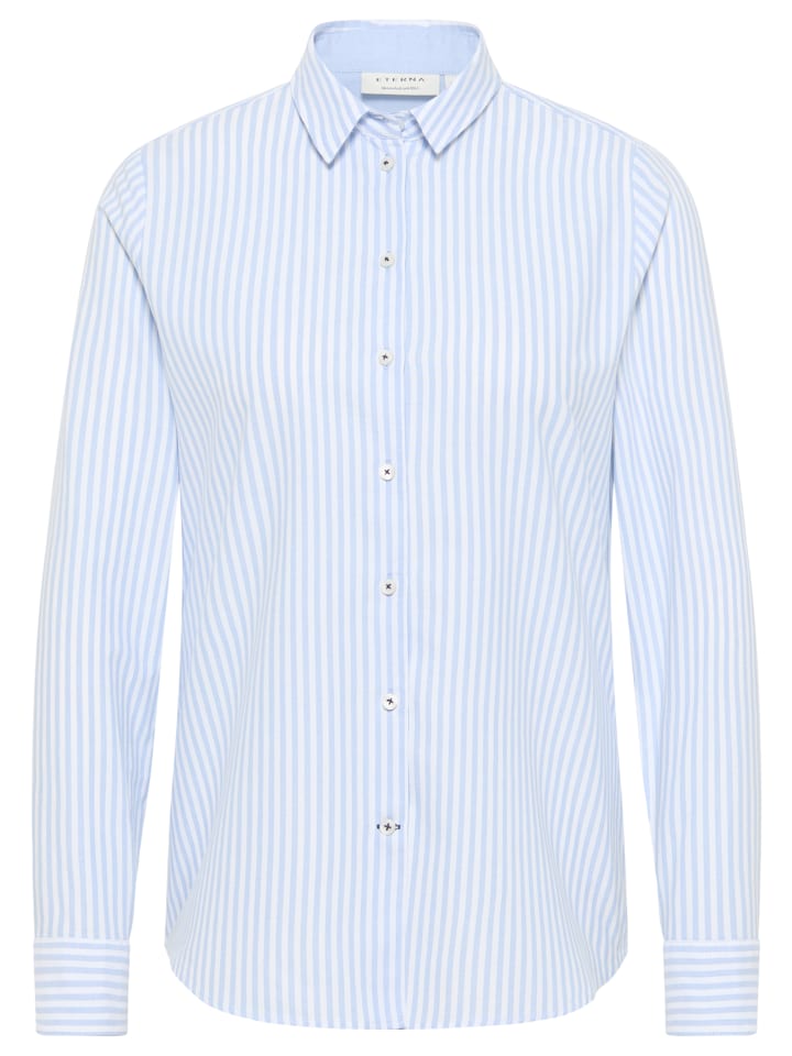 Блузка REGULAR FIT светло-голубого цвета Eterna
Блузка REGULAR FIT светло-голубого цвета Eterna