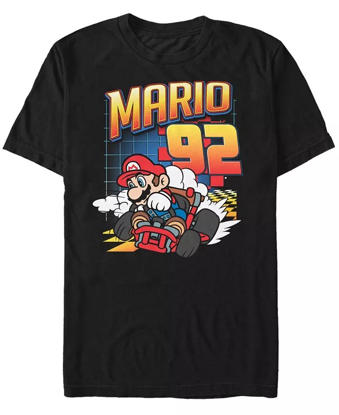 Футболка с коротким рукавом Nintendo для мужчин Mario Kart Racer номер 92 Fifth Sun, черный
Футболка с коротким рукавом Nintendo для мужчин Mario Kart Racer номер 92 Fifth Sun, черный