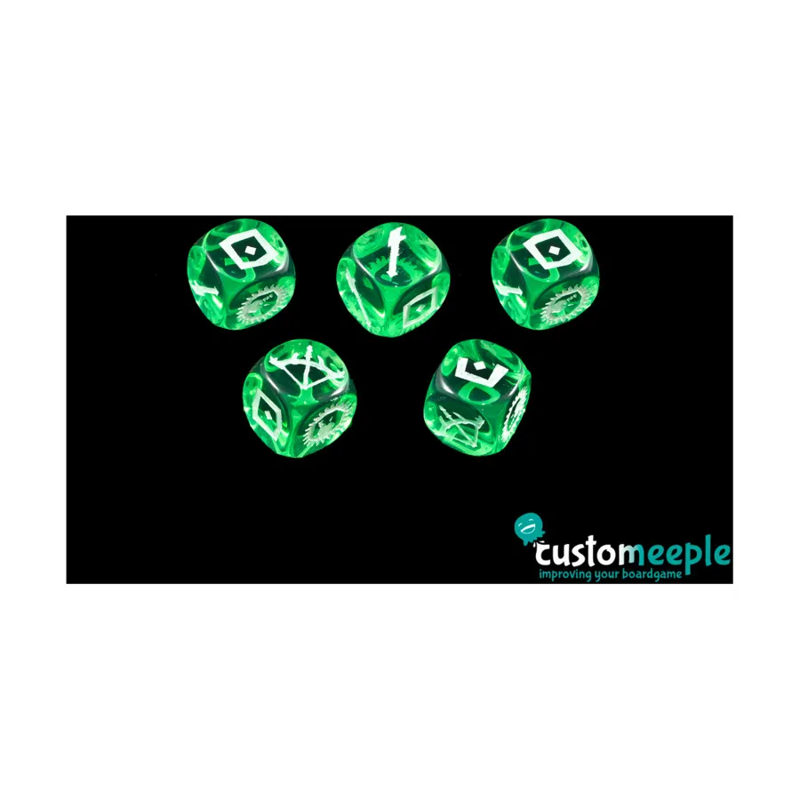 Кубики атаки гоблинов (5), Game Accessories - Warhammer Underworlds (Customeeple)
Кубики атаки гоблинов (5), Game Accessories - Warhammer Underworlds (Customeeple)
