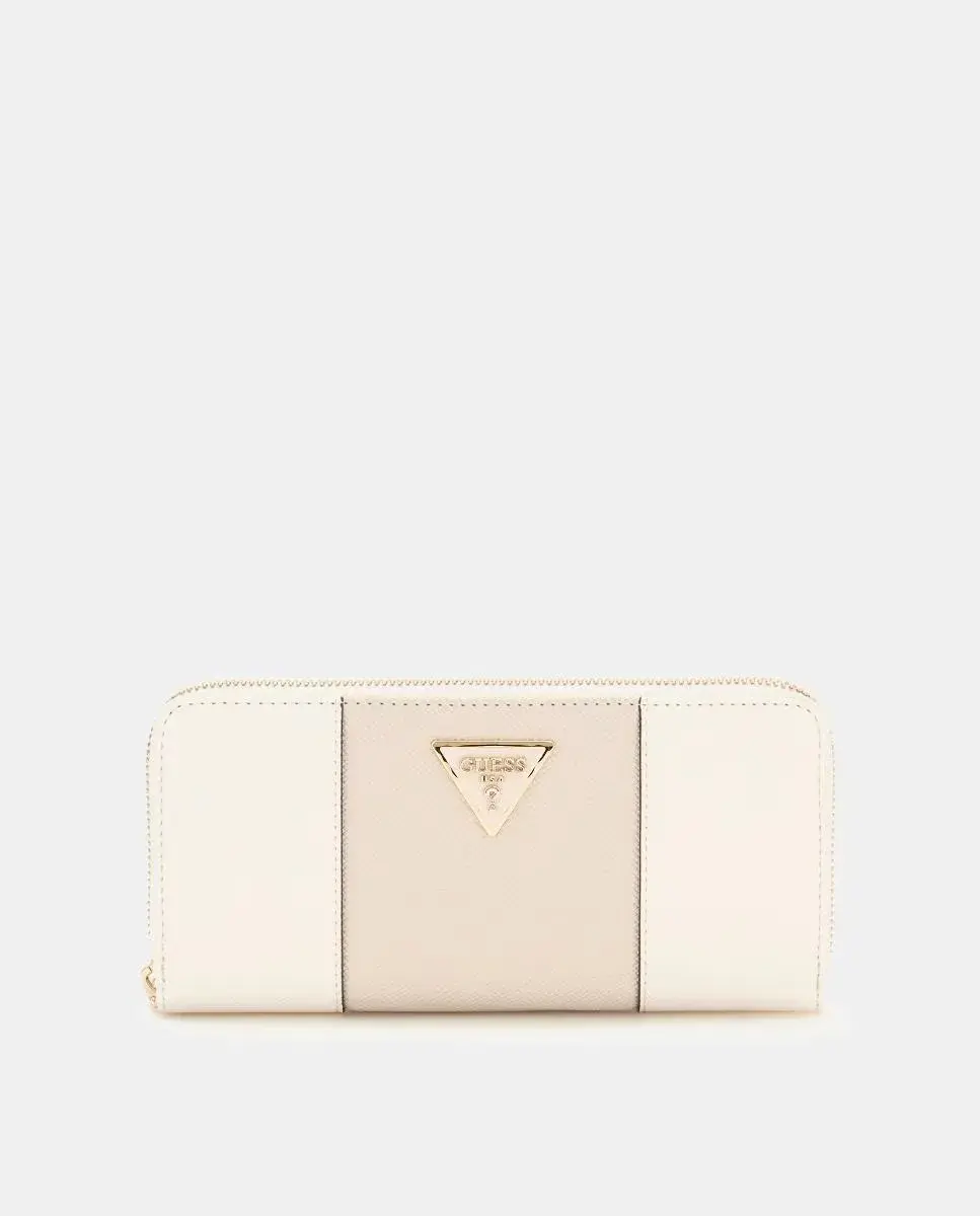 Большая сумка-кошелек с молнией и ручкой Guess, белый
Большая сумка-кошелек с молнией и ручкой Guess, белый