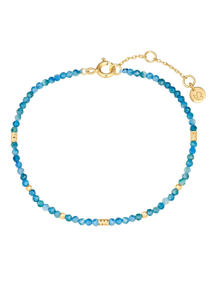 Glanzstücke München Браслет из стерлингового серебра с апатитом в оправе из желтого золота
Glanzstücke München Браслет из стерлингового серебра с апатитом в оправе из желтого золота