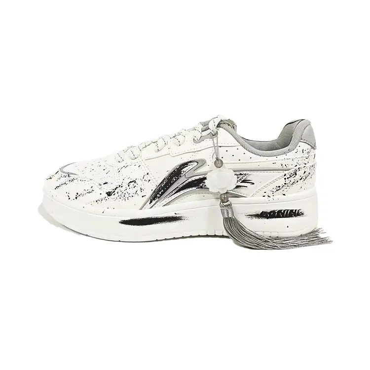 LINING Кроссовки для скейтбординга Acer Truncatum с амортизацией, износостойкие, дышащие, низкие, мужские, цвет "Белая луна"
LINING Кроссовки для скейтбординга Acer Truncatum с амортизацией, износостойкие, дышащие, низкие, мужские, цвет "Белая луна"