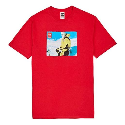 Футболка fw18 x the north face photo tee red crossover printing short sleeve Supreme, красный
Футболка fw18 x the north face photo tee red crossover printing short sleeve Supreme, красный