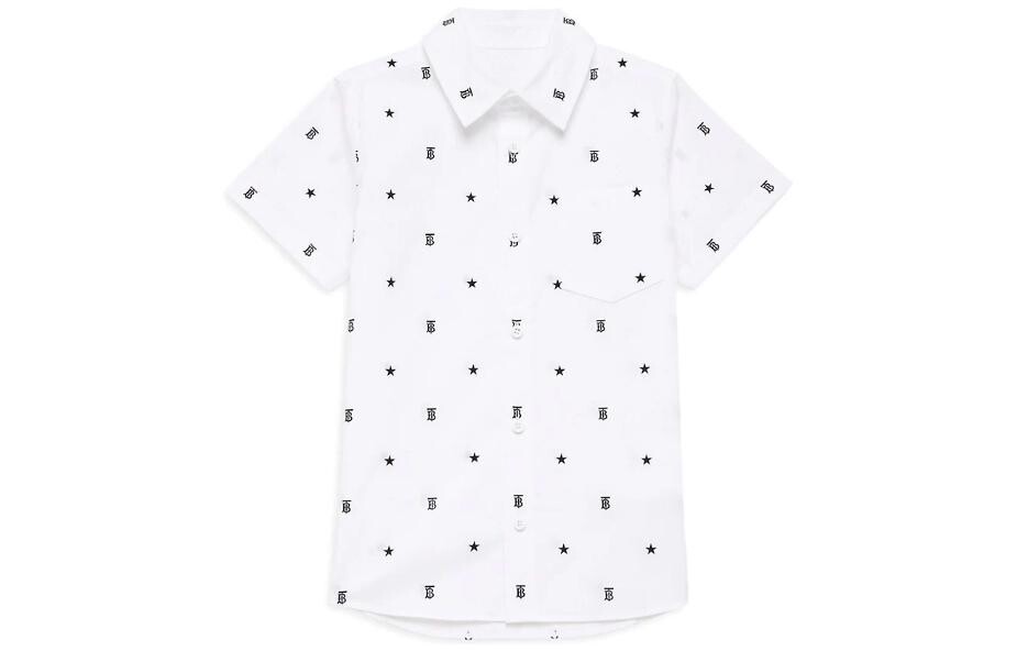 Рубашка детская Burberry с мелким принтом, белый
Рубашка детская Burberry с мелким принтом, белый