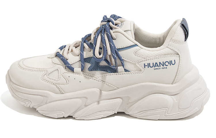HUANQIU Мужские бежево-голубые кроссовки на массивной подошве с низким верхом, цвет Beige Blue
HUANQIU Мужские бежево-голубые кроссовки на массивной подошве с низким верхом, цвет Beige Blue