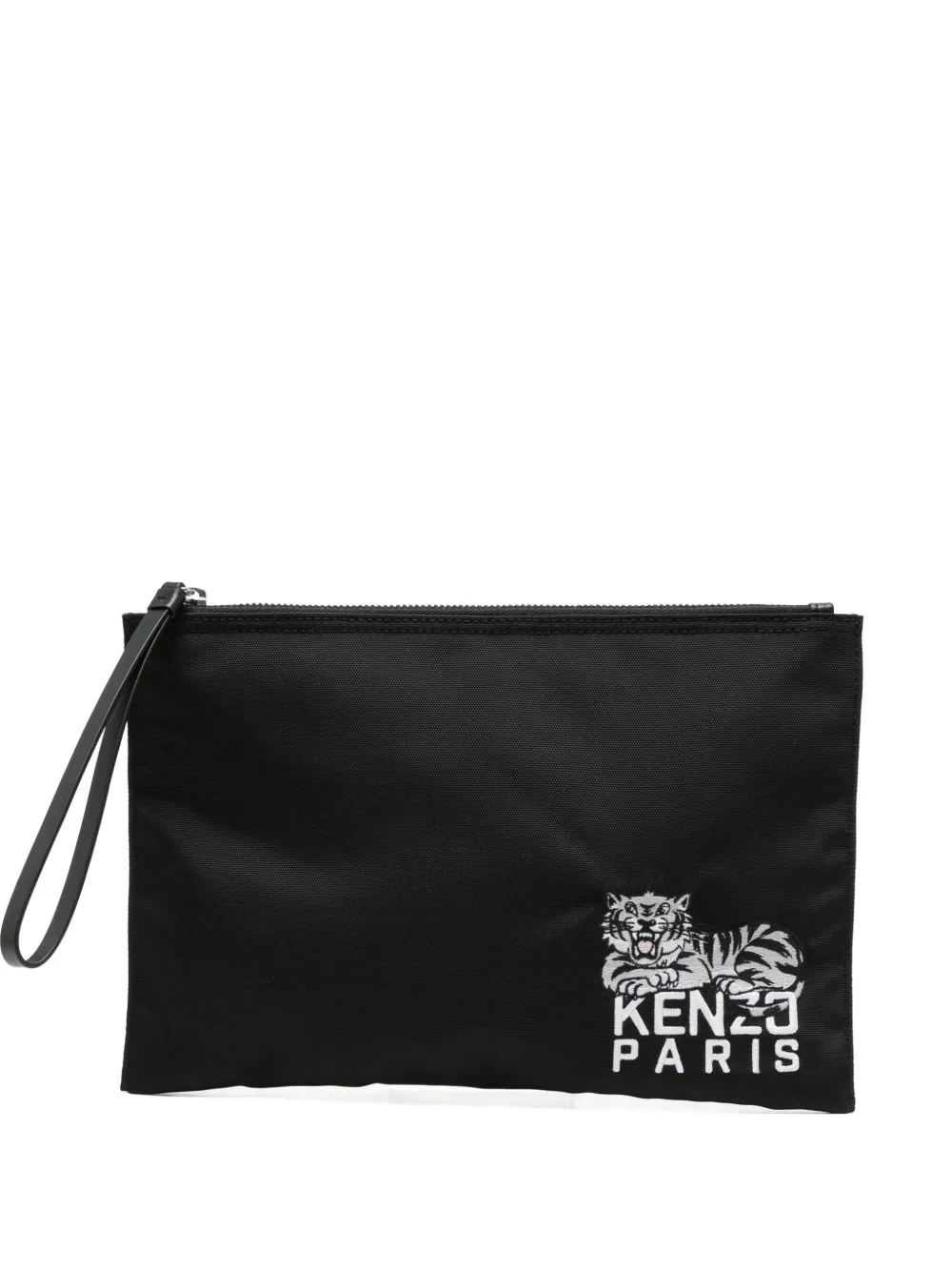 Клатч с вышитым логотипом KENZO, черный
Клатч с вышитым логотипом KENZO, черный