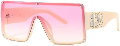 Модные солнцезащитные очки-моноблок 2027 года для женщин, квадратные солнцезащитные очки для мужчин, винтажные градиентные очки UV400 MTZJH, Beige Purple
Модные солнцезащитные очки-моноблок 2027 года для женщин, квадратные солнцезащитные очки для мужчин, винтажные градиентные очки UV400 MTZJH, Beige Purple