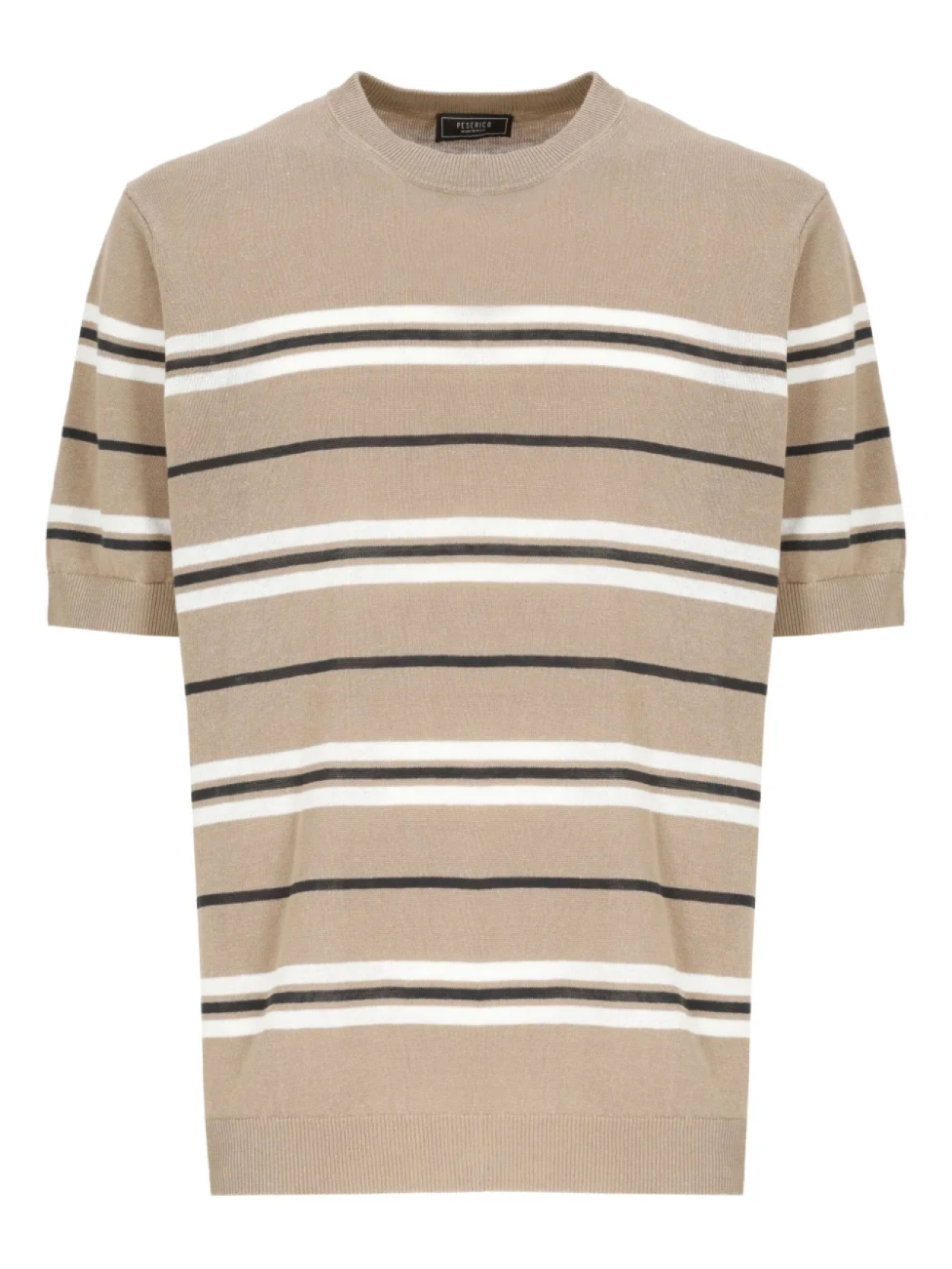 Peserico футболка в полоску, нейтральный
Peserico футболка в полоску, нейтральный