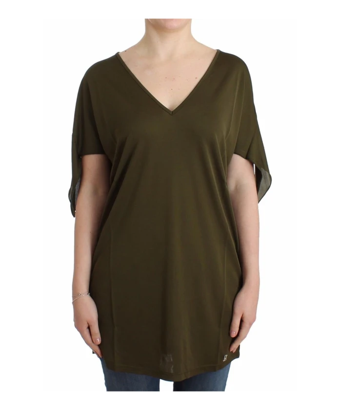 Яркая блузка с логотипом John Galliano, зеленый
Яркая блузка с логотипом John Galliano, зеленый