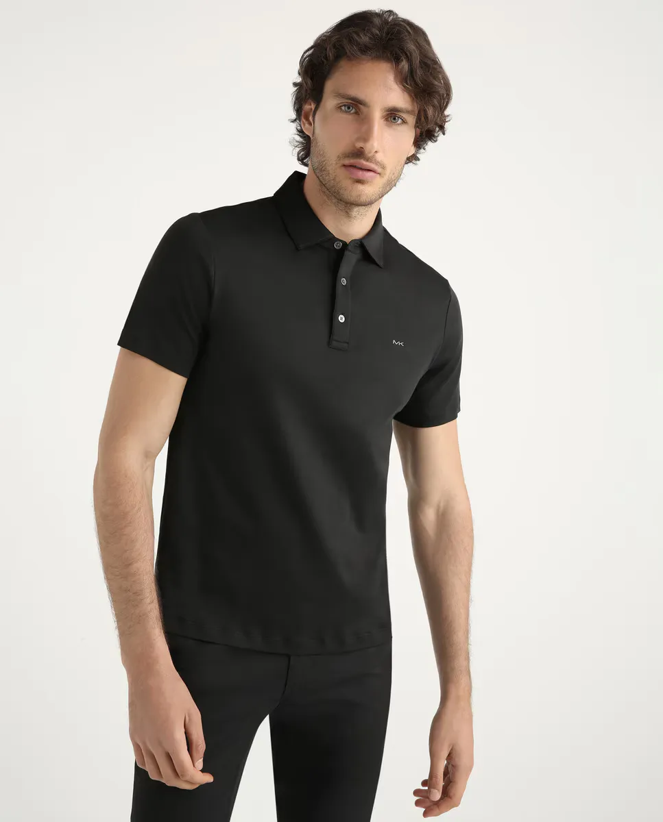 Мужская рубашка-поло из хлопка с вышитым логотипом на заказ Michael Kors, черный
Мужская рубашка-поло из хлопка с вышитым логотипом на заказ Michael Kors, черный