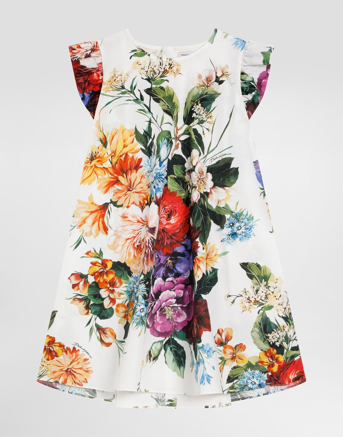Платье из поплина с цветочным принтом Dolce&Gabbana, мультиколор
Платье из поплина с цветочным принтом Dolce&Gabbana, мультиколор