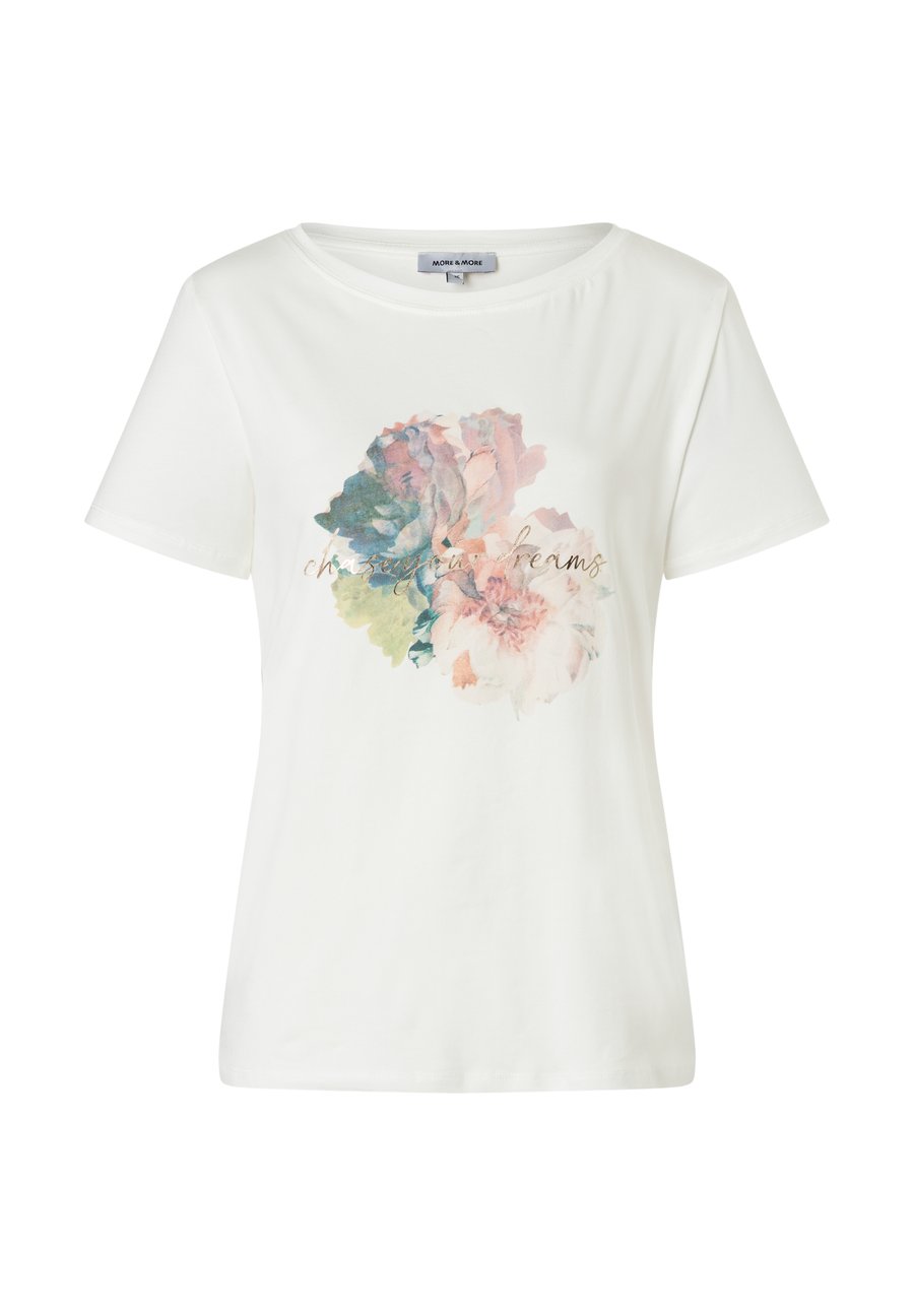 Футболка More & More KURZARM, Off White/White
Футболка More & More KURZARM, Off White/White