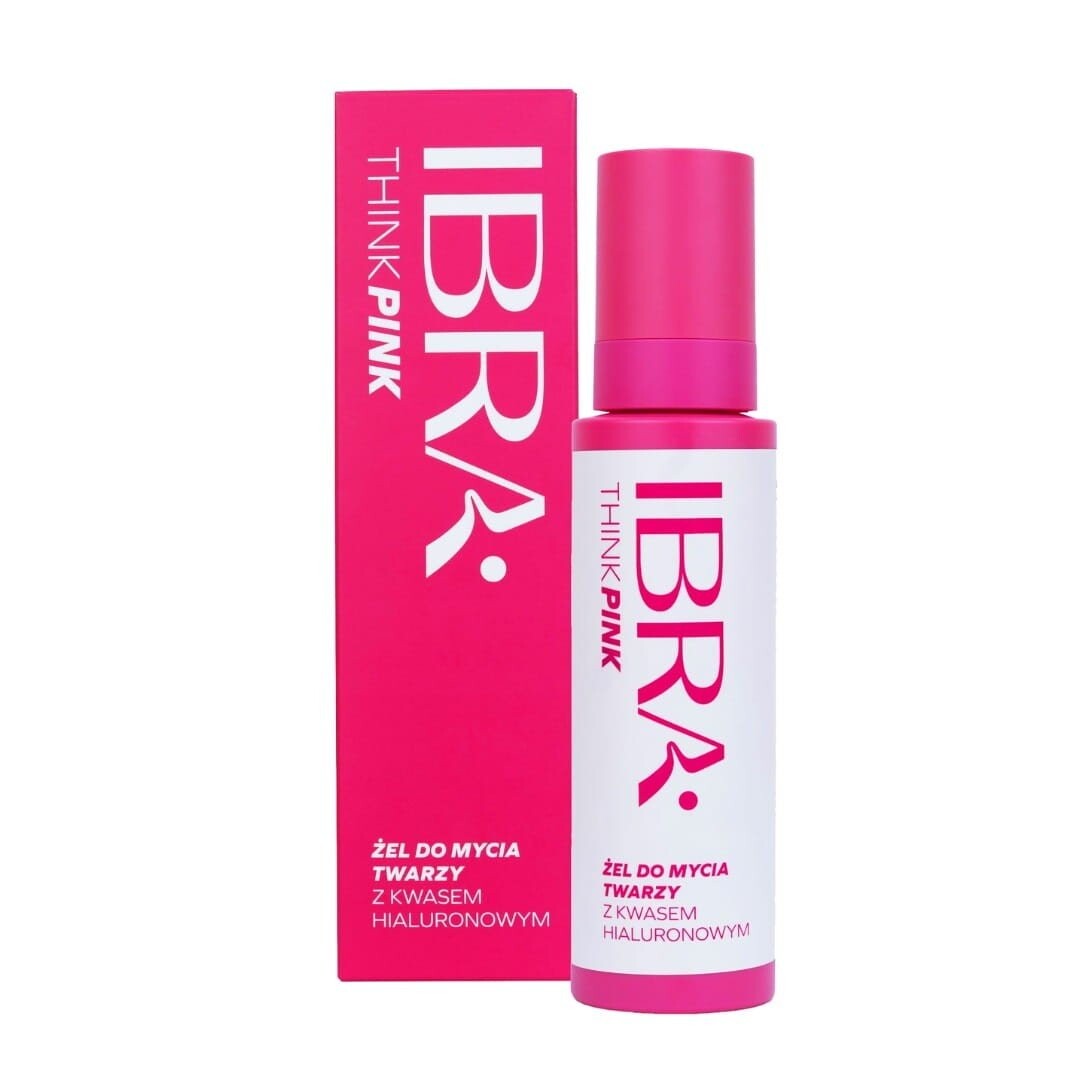 IBRA Think Pink Очищающий гель для лица с гиалуроновой кислотой 150мл Inna 
IBRA Think Pink Очищающий гель для лица с гиалуроновой кислотой 150мл Inna