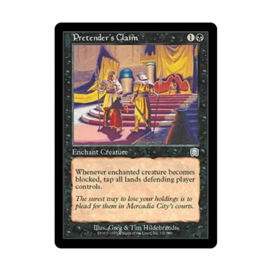 CCG Иск претендента (U), MTG - Mercadian Masques
CCG Иск претендента (U), MTG - Mercadian Masques