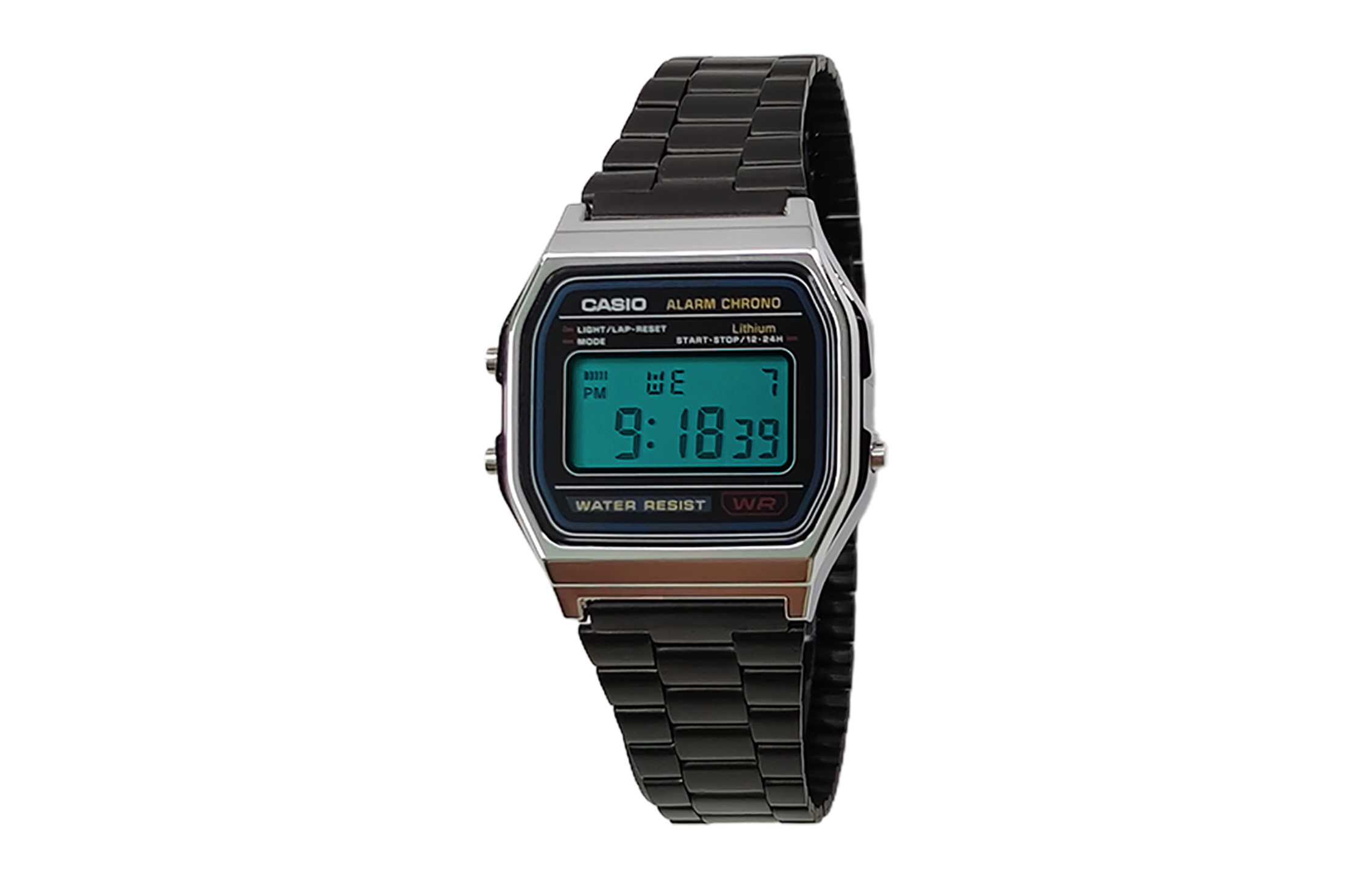 Casio Мужские часы Retrofit Series с кварцевым механизмом, ремешком из нержавеющей стали и черным циферблатом
Casio Мужские часы Retrofit Series с кварцевым механизмом, ремешком из нержавеющей стали и черным циферблатом