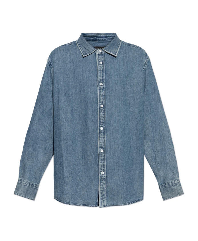 Джинсовая рубашка корбин Rag & Bone, синий
Джинсовая рубашка корбин Rag & Bone, синий
