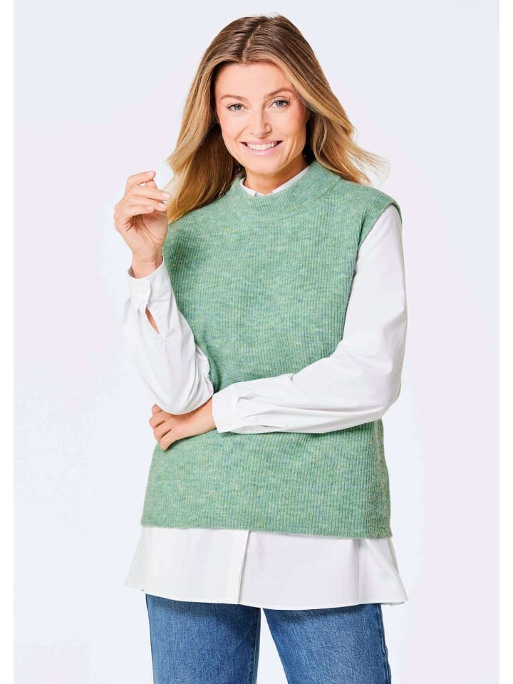 Пуловер GOLDNER Pullunder, светло-зеленый
Пуловер GOLDNER Pullunder, светло-зеленый
