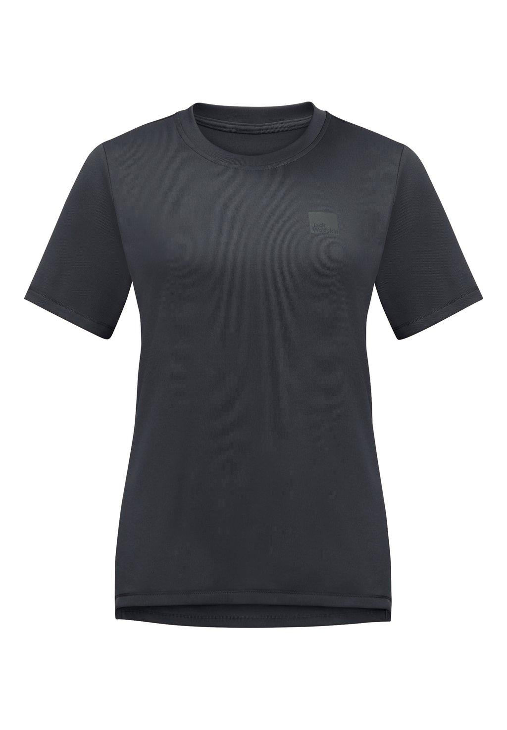 Футболка с принтом BIKE COMMUTE Jack Wolfskin, антрацит
Футболка с принтом BIKE COMMUTE Jack Wolfskin, антрацит