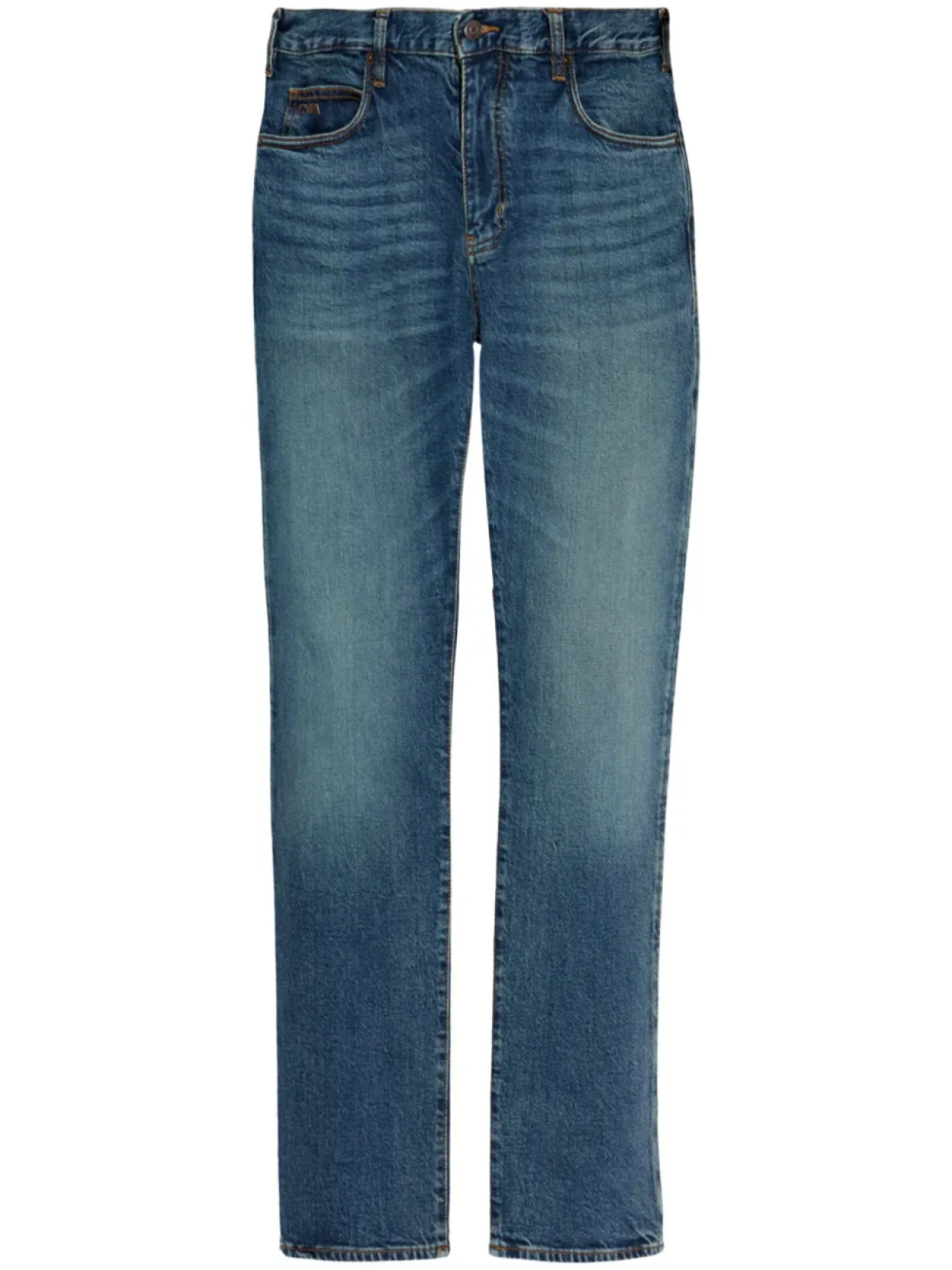 Джинсы с логотипом Emporio Armani, синий
Джинсы с логотипом Emporio Armani, синий