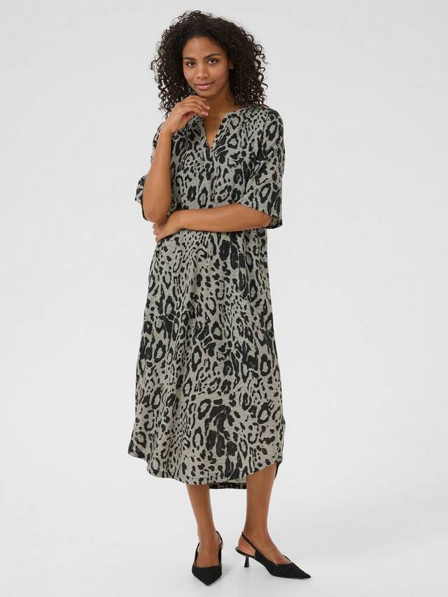 Платье-кафтан Milia в стиле animal print KAFFE, Black/Multi
Платье-кафтан Milia в стиле animal print KAFFE, Black/Multi