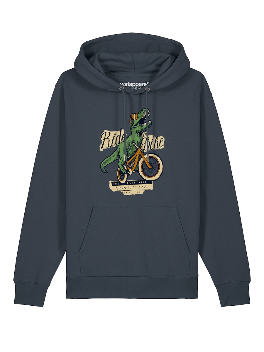 Толстовка Watapparel T-Rex Fahrrad, антрацит
Толстовка Watapparel T-Rex Fahrrad, антрацит