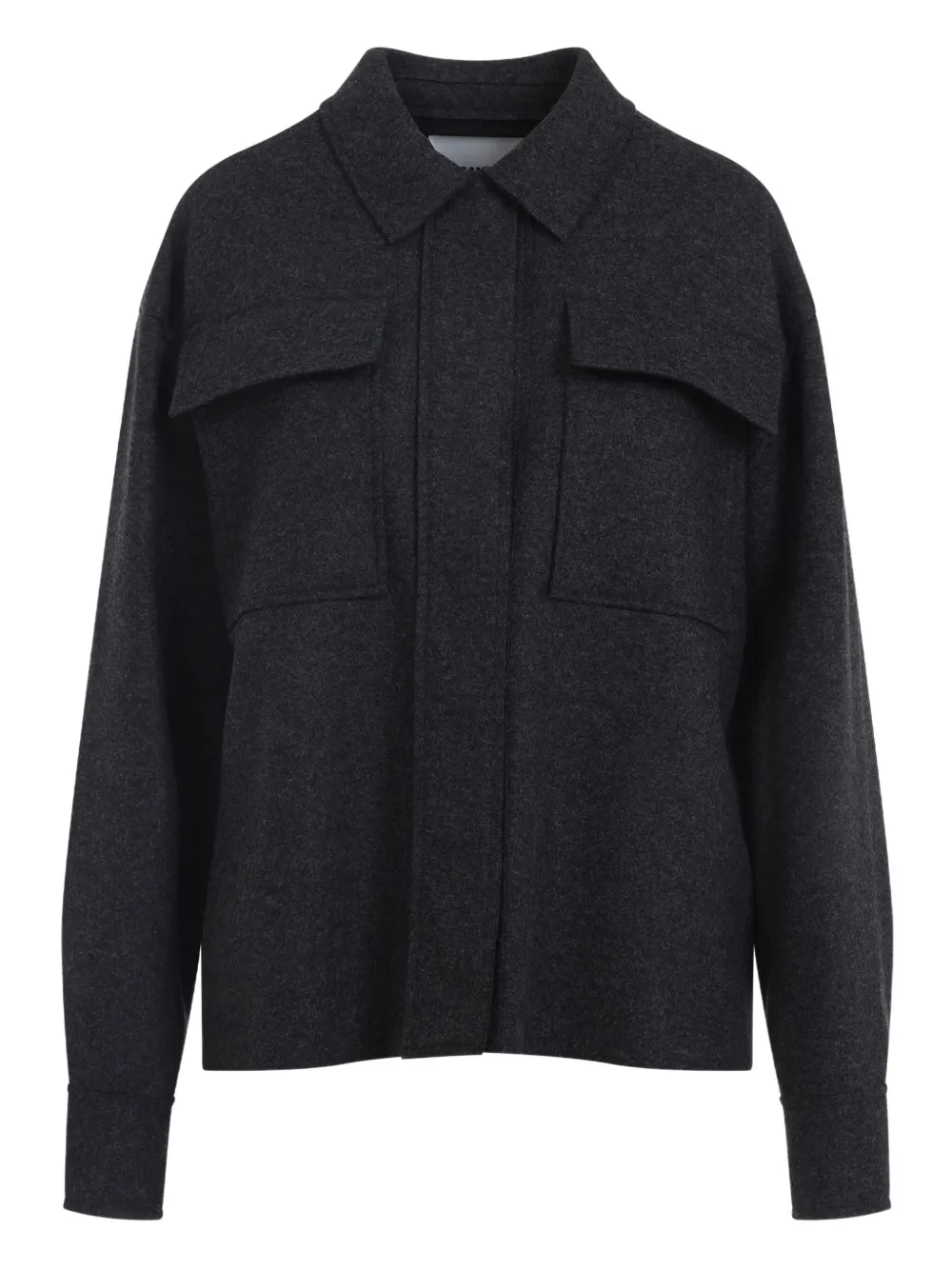 Рубашка с накладным карманом JIL SANDER+, черный
Рубашка с накладным карманом JIL SANDER+, черный