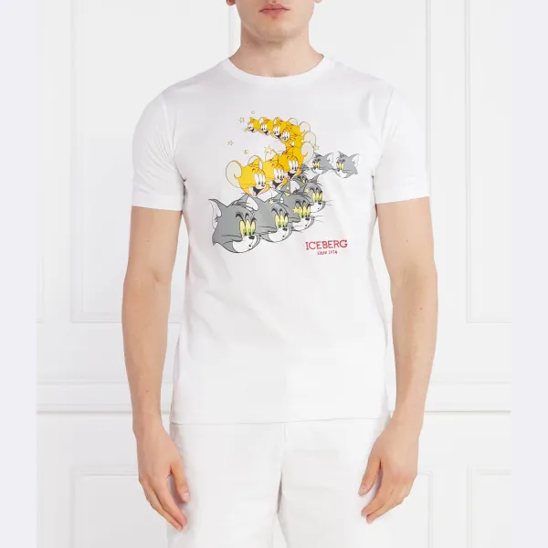 Футболка стандартного кроя Iceberg, белый
Футболка стандартного кроя Iceberg, белый