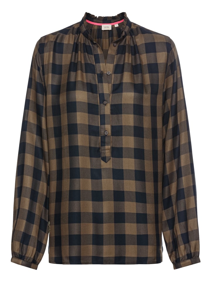 Блуза Camel Active Regular Fit Karobluse aus Viskose, цвет Schwarz-Khaki
Блуза Camel Active Regular Fit Karobluse aus Viskose, цвет Schwarz-Khaki