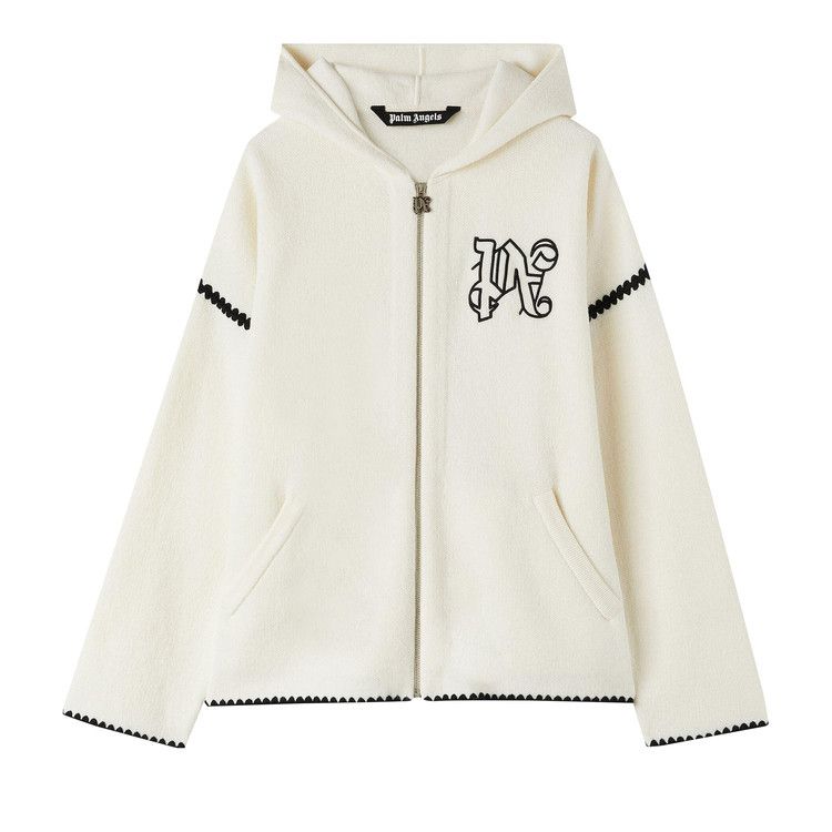 Худи Palm Angels Monogram Knit Zip Hoodie, Off White
Худи Palm Angels Monogram Knit Zip Hoodie, Off White