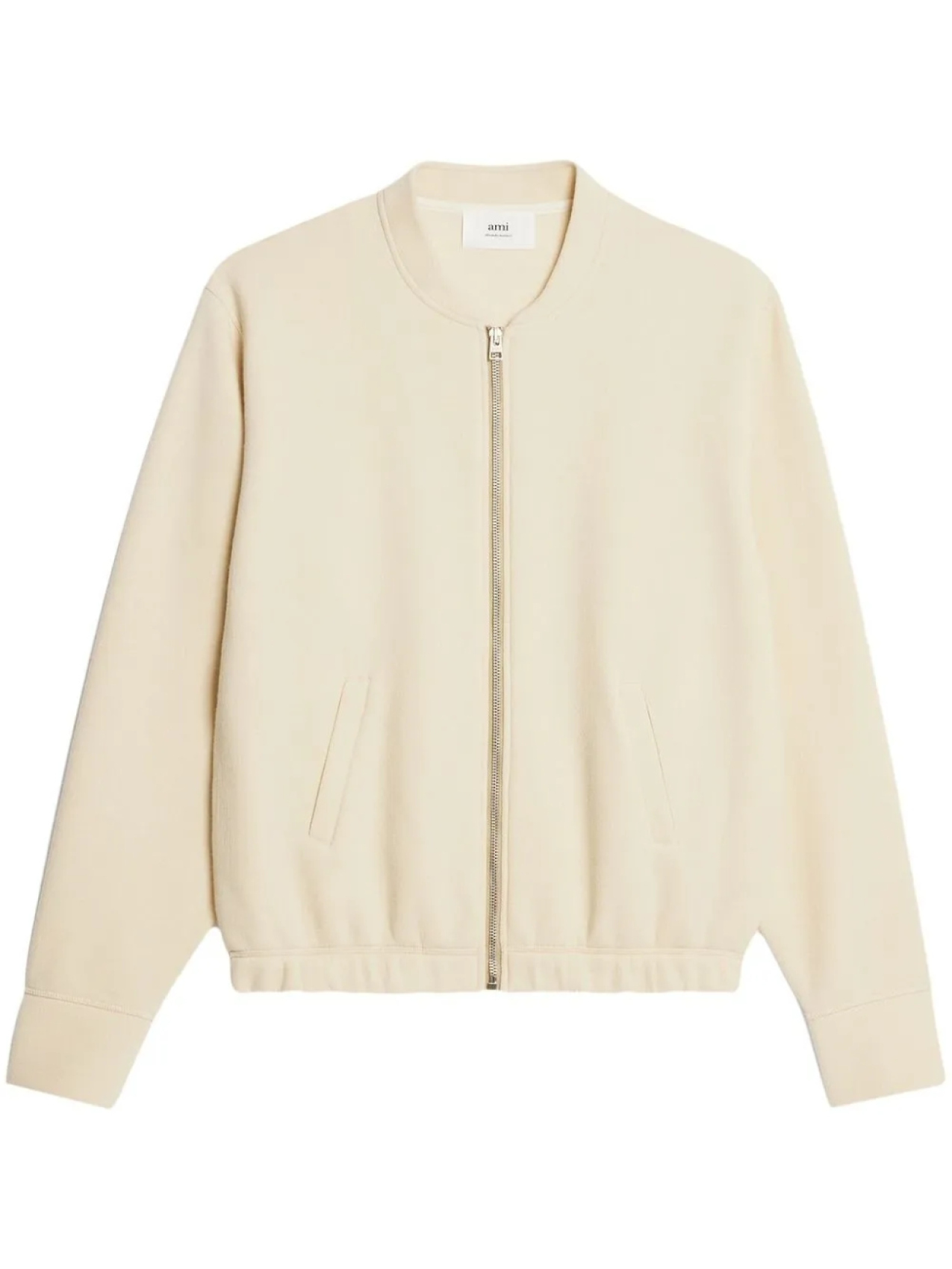 AMI Paris бомбер на молнии, нейтральный
AMI Paris бомбер на молнии, нейтральный