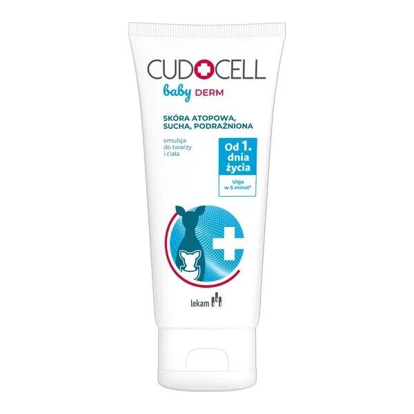 Эмульсия для лица и тела Cudocell Baby Derm Emulsja Do Twarzy i Ciała Skóra Atopowa, Sucha, Podrażniona, 180 мл
Эмульсия для лица и тела Cudocell Baby Derm Emulsja Do Twarzy i Ciała Skóra Atopowa, Sucha, Podrażniona, 180 мл