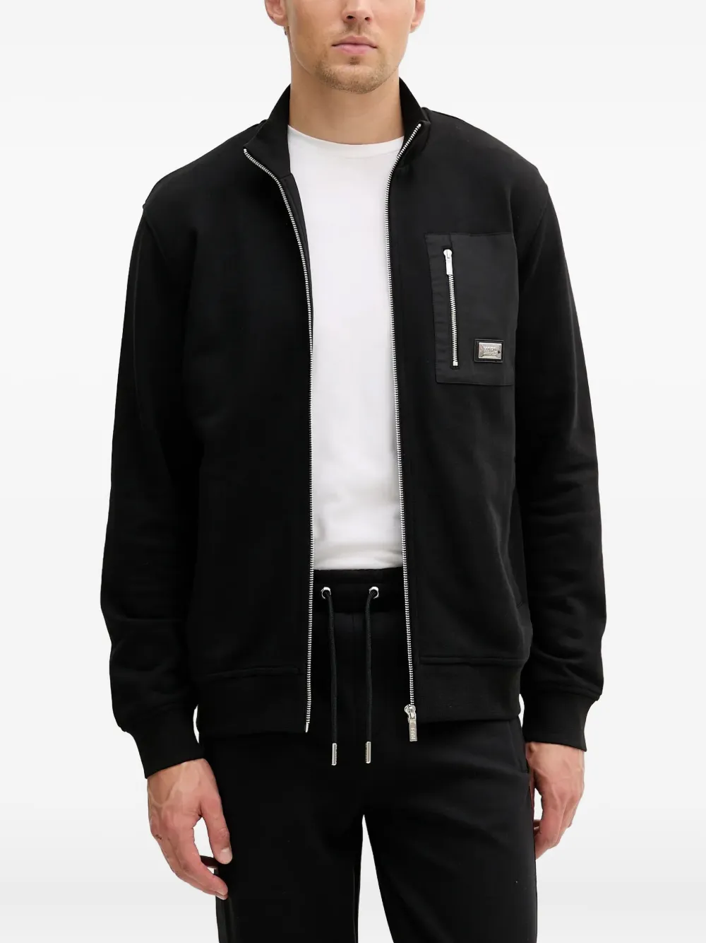 Толстовка на молнии с логотипом KARL LAGERFELD, черный
Толстовка на молнии с логотипом KARL LAGERFELD, черный