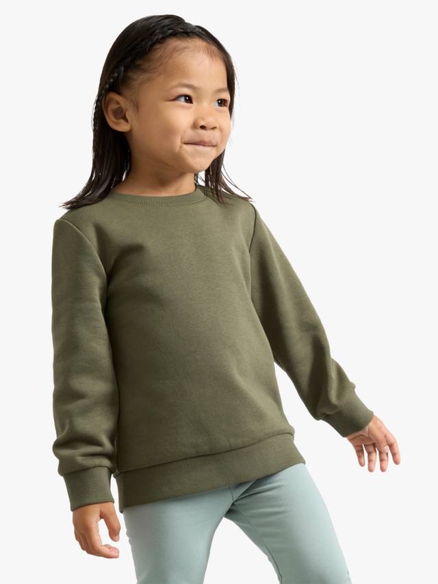 Детская толстовка с круглым вырезом Lindex, хаки
Детская толстовка с круглым вырезом Lindex, хаки