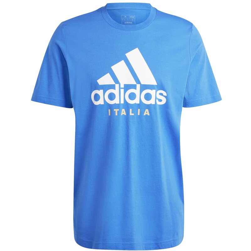 Фан-Футболка с графикой ДНК Италии Adidas, синий
Фан-Футболка с графикой ДНК Италии Adidas, синий