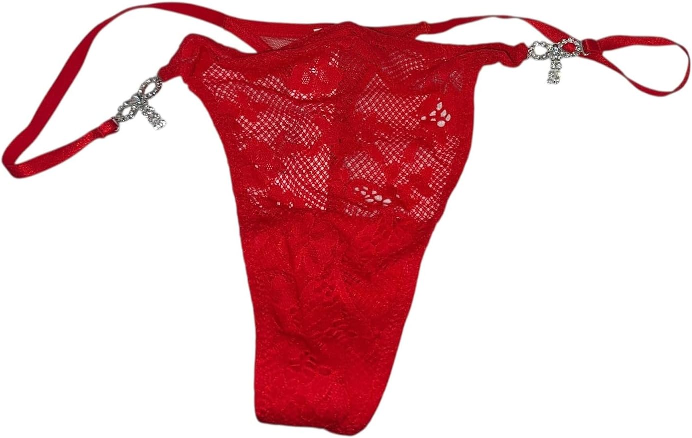 Victoria's Secret Трусики-танга с кружевом и блестящим бантом, цвет красный, новые, Red
Victoria's Secret Трусики-танга с кружевом и блестящим бантом, цвет красный, новые, Red