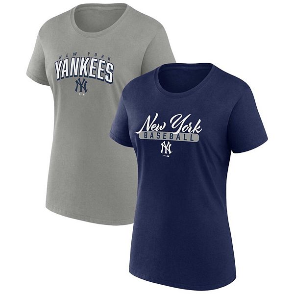 Женская футболка с круглым вырезом New York Yankees, цвет navy/gray, размер plus, набор из 2 штук Profile, Синий, Женская футболка с круглым вырезом New York Yankees, цвет navy/gray, размер plus, набор из 2 штук Profile
Женская футболка с круглым вырезом New York Yankees, цвет navy/gray, размер plus, набор из 2 штук Profile, Синий, Женская футболка с круглым вырезом New York Yankees, цвет navy/gray, размер plus, набор из 2 штук Profile