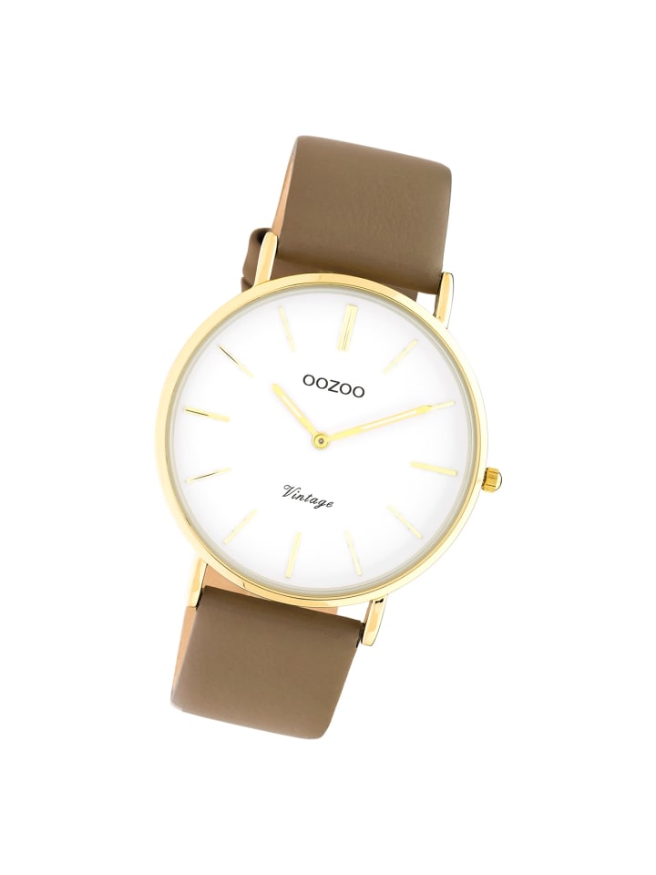 Аналоговые наручные часы Oozoo Vintage Series, коричневые, большие (примерно 40 мм)
Аналоговые наручные часы Oozoo Vintage Series, коричневые, большие (примерно 40 мм)