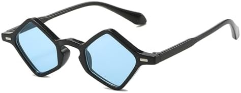 Популярные модные солнцезащитные очки в форме маленького многоугольника и квадрата для женщин, с защитой от УФ-излучения UV400, для мужчин, с заклепками MTZJH, Black Blue
Популярные модные солнцезащитные очки в форме маленького многоугольника и квадрата для женщин, с защитой от УФ-излучения UV400, для мужчин, с заклепками MTZJH, Black Blue