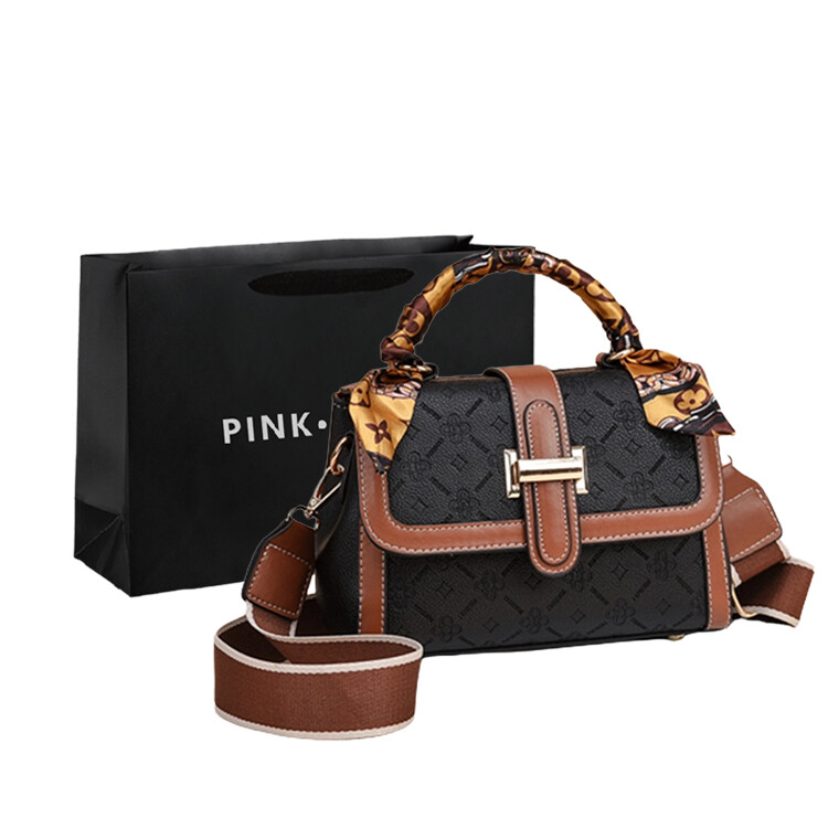 Pink·Land Женская сумка через плечо, Черный 
Pink·Land Женская сумка через плечо, Черный