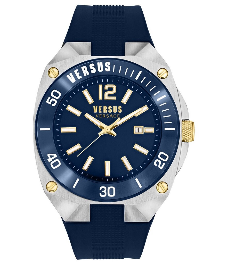 Мужские часы Versus By Versace Reaction Quartz Analog Blue с силиконовым ремешком, синий
Мужские часы Versus By Versace Reaction Quartz Analog Blue с силиконовым ремешком, синий