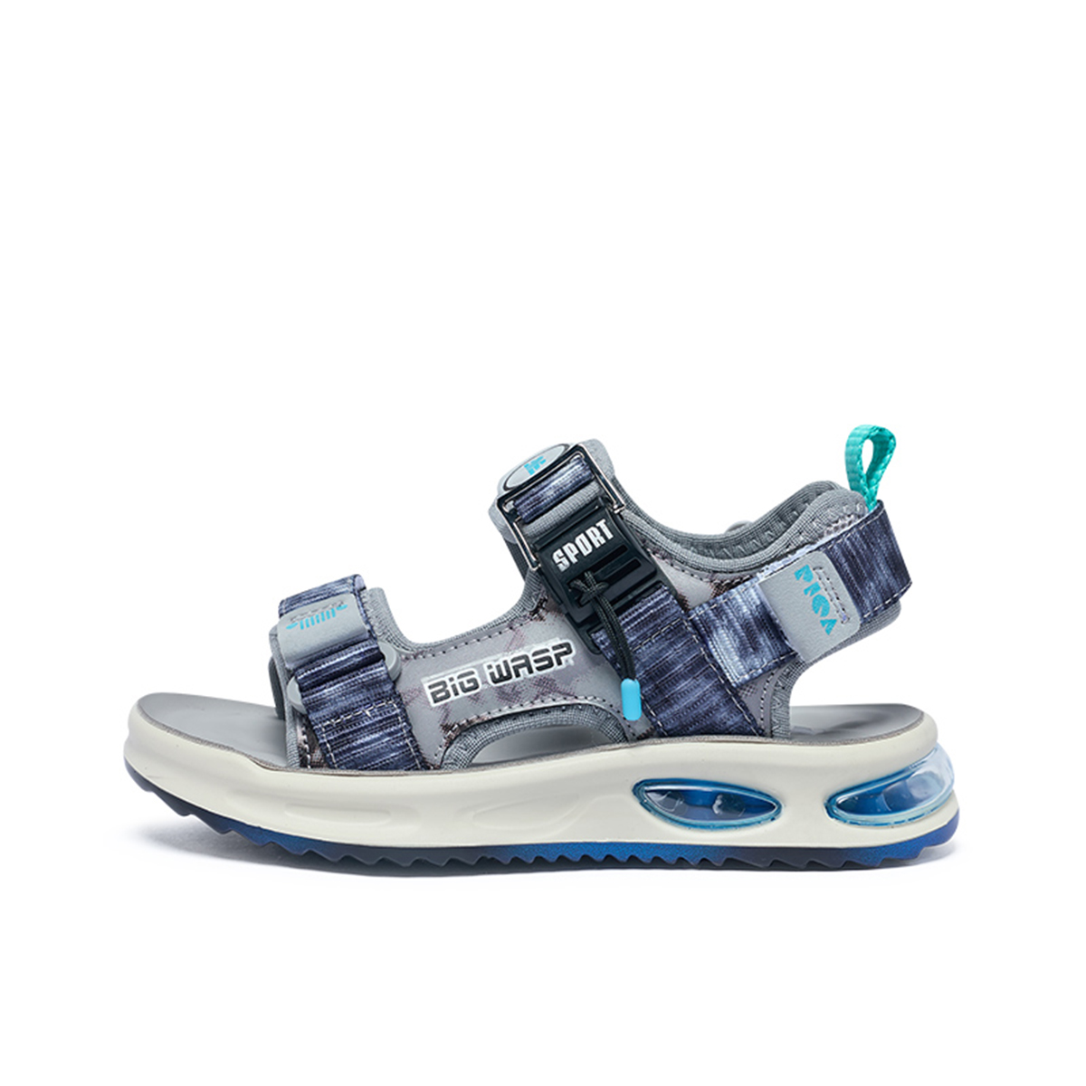 Сандалии детские, нескользящие, дышащие, легкие, с амортизацией BIG WASP, серый
Сандалии детские, нескользящие, дышащие, легкие, с амортизацией BIG WASP, серый